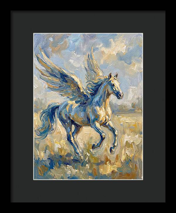 Majestic Pegasus Soaring High