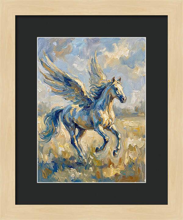 Majestic Pegasus Soaring High