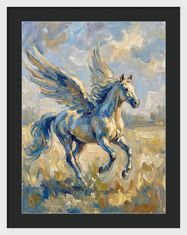 Majestic Pegasus Soaring High