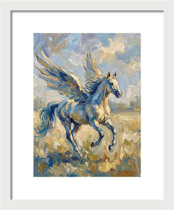 Majestic Pegasus Soaring High