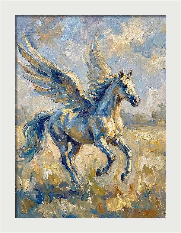 Majestic Pegasus Soaring High