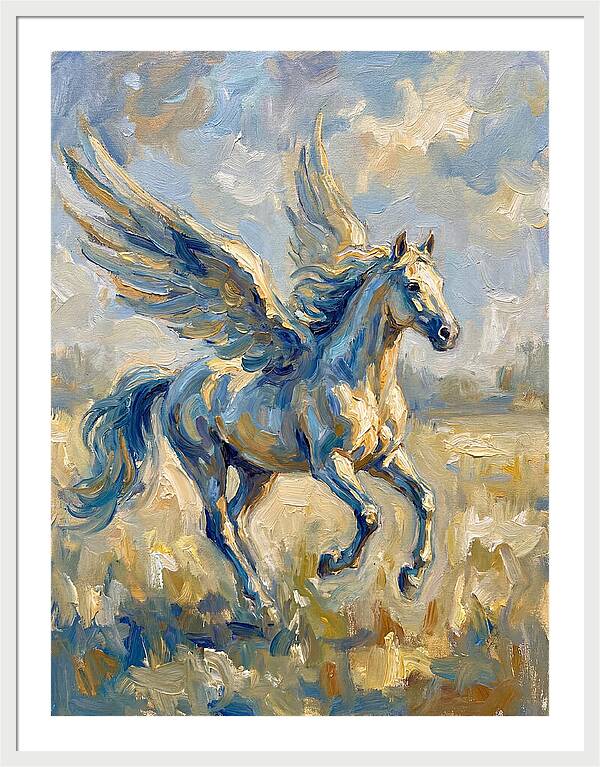 Majestic Pegasus Soaring High