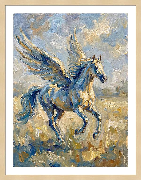 Majestic Pegasus Soaring High