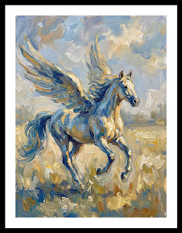 Majestic Pegasus Soaring High