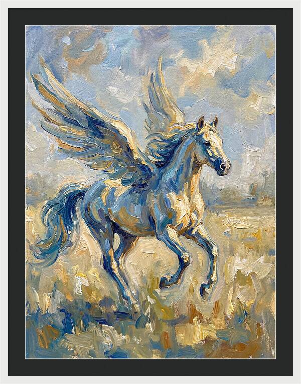 Majestic Pegasus Soaring High