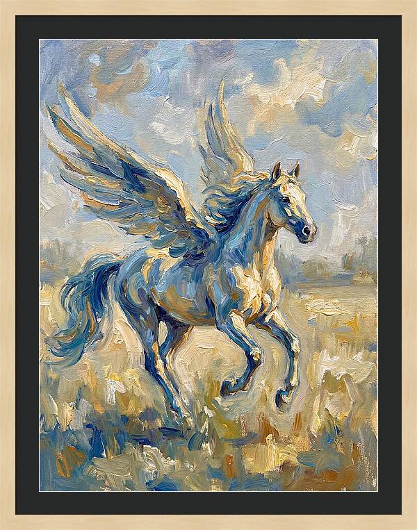 Majestic Pegasus Soaring High