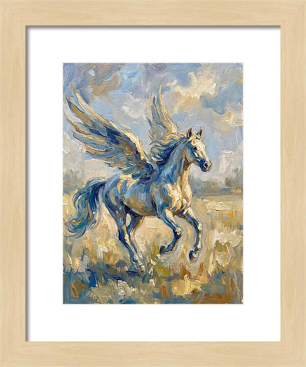 Majestic Pegasus Soaring High