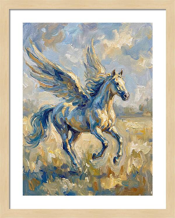 Majestic Pegasus Soaring High