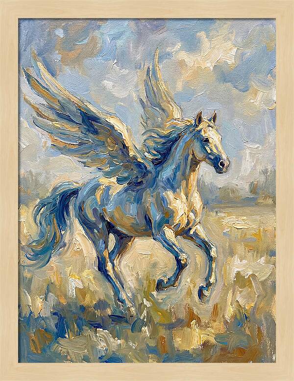 Majestic Pegasus Soaring High