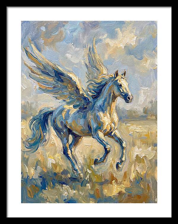 Majestic Pegasus Soaring High