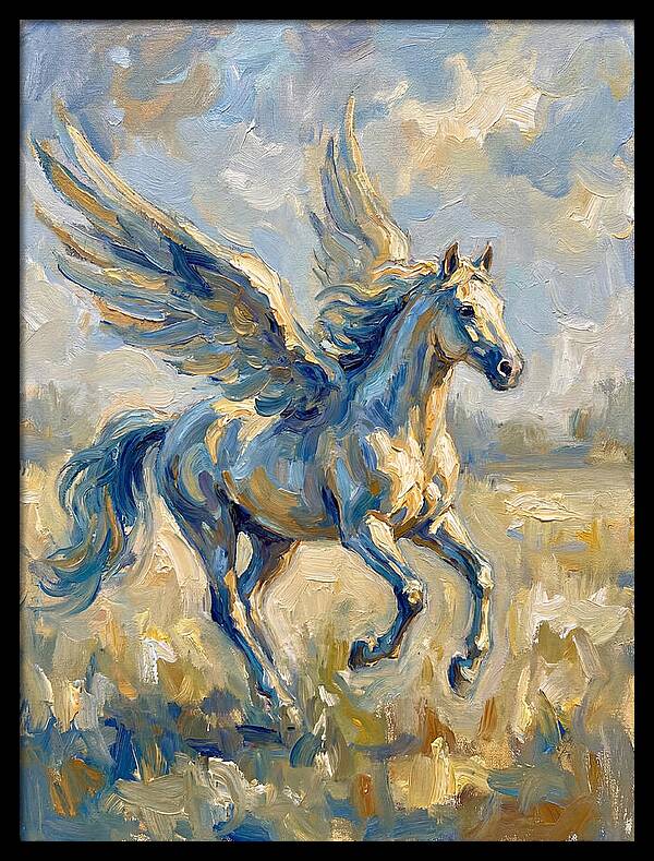 Majestic Pegasus Soaring High