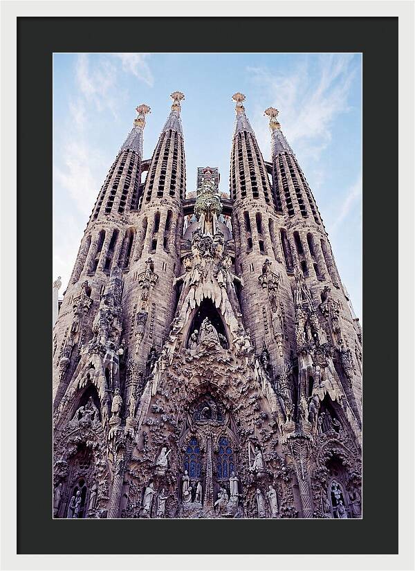 Majestic Perspective Of Sagrada Familia