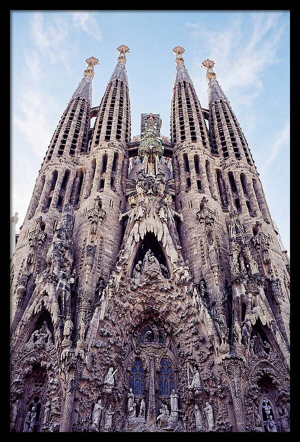 Majestic Perspective Of Sagrada Familia