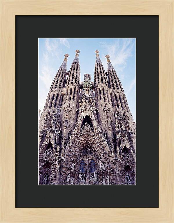 Majestic Perspective Of Sagrada Familia