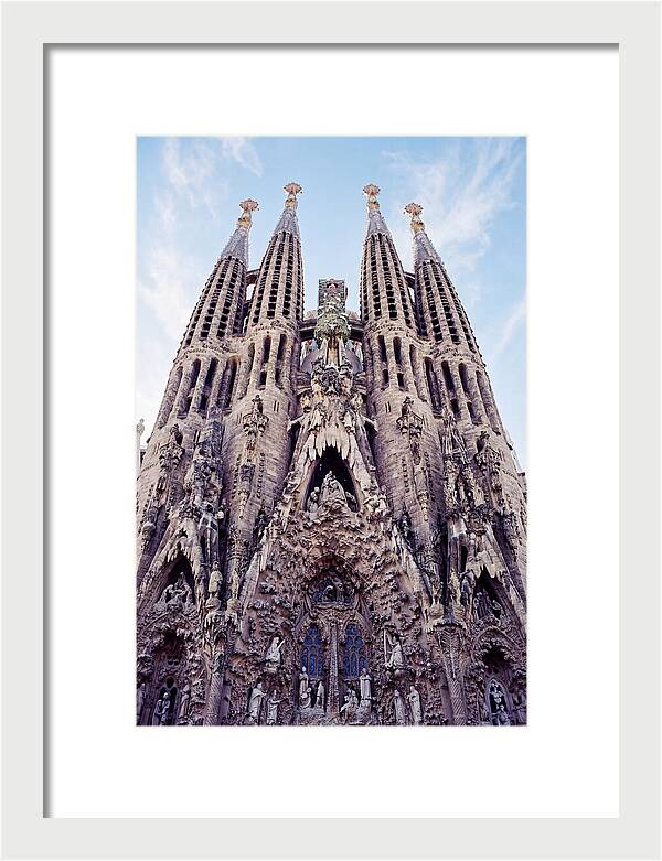 Majestic Perspective Of Sagrada Familia