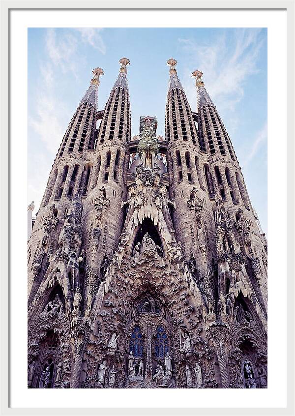 Majestic Perspective Of Sagrada Familia