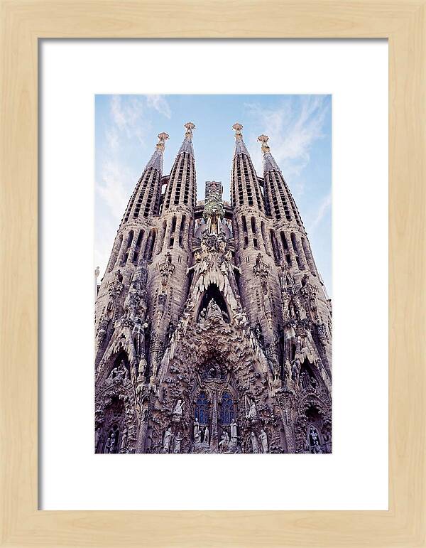 Majestic Perspective Of Sagrada Familia