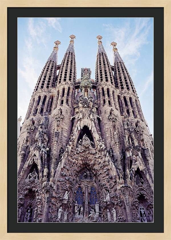 Majestic Perspective Of Sagrada Familia