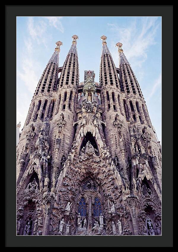 Majestic Perspective Of Sagrada Familia