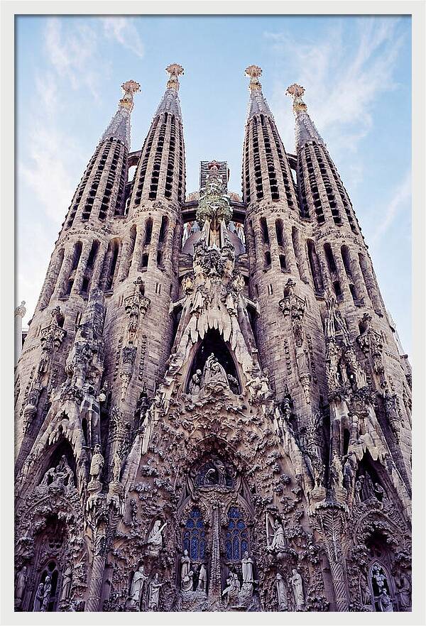 Majestic Perspective Of Sagrada Familia
