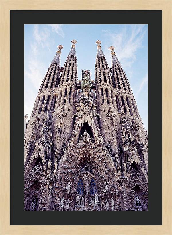 Majestic Perspective Of Sagrada Familia
