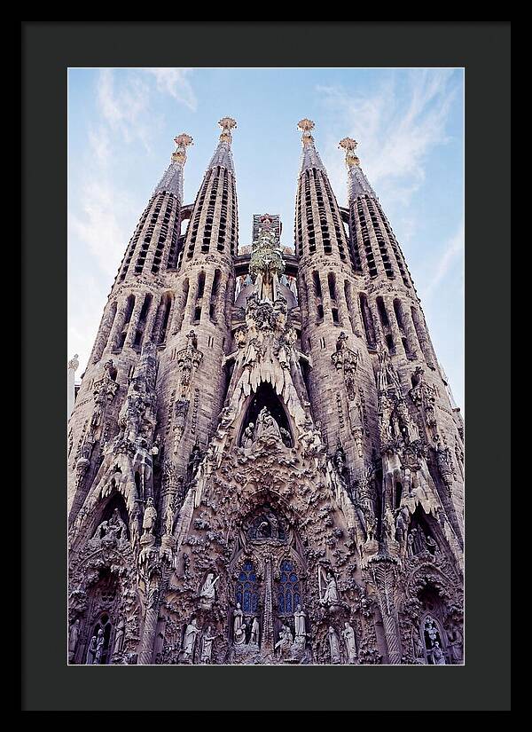 Majestic Perspective Of Sagrada Familia