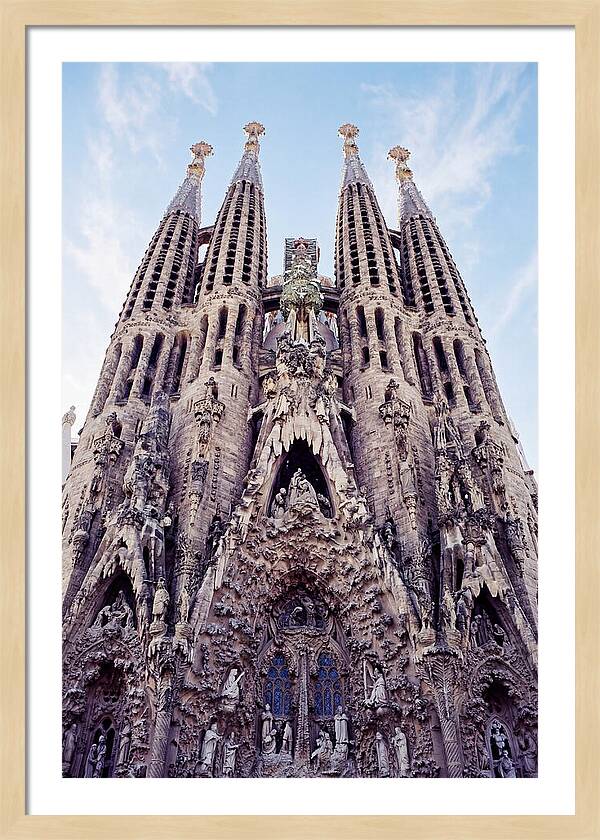 Majestic Perspective Of Sagrada Familia