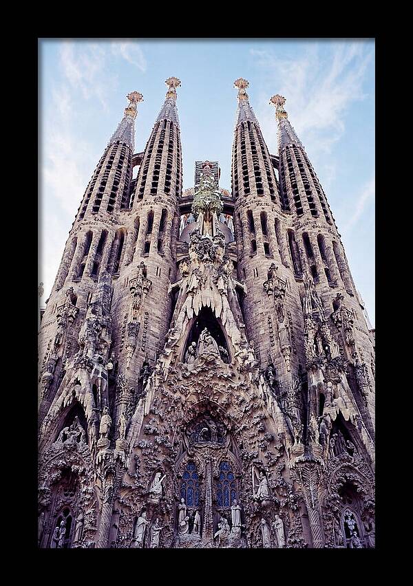 Majestic Perspective Of Sagrada Familia