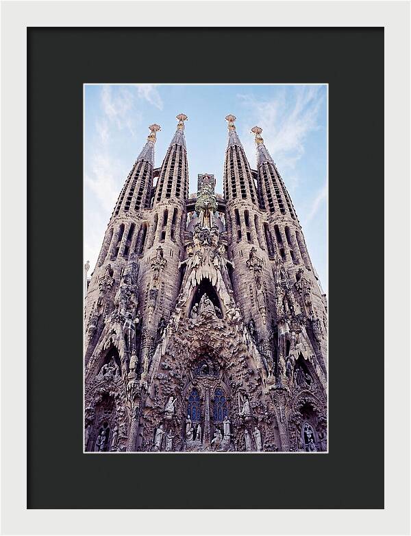 Majestic Perspective Of Sagrada Familia