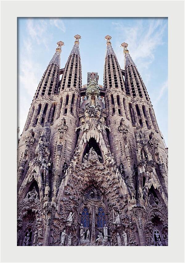 Majestic Perspective Of Sagrada Familia