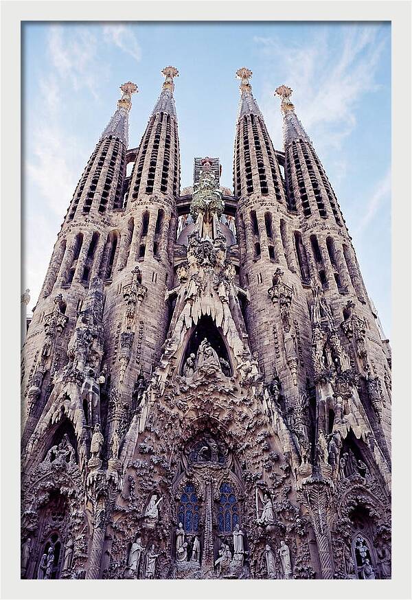 Majestic Perspective Of Sagrada Familia