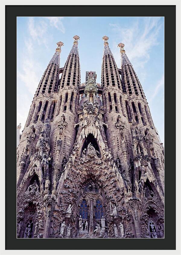 Majestic Perspective Of Sagrada Familia
