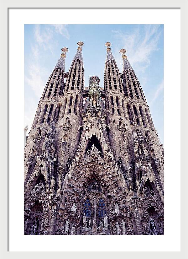 Majestic Perspective Of Sagrada Familia