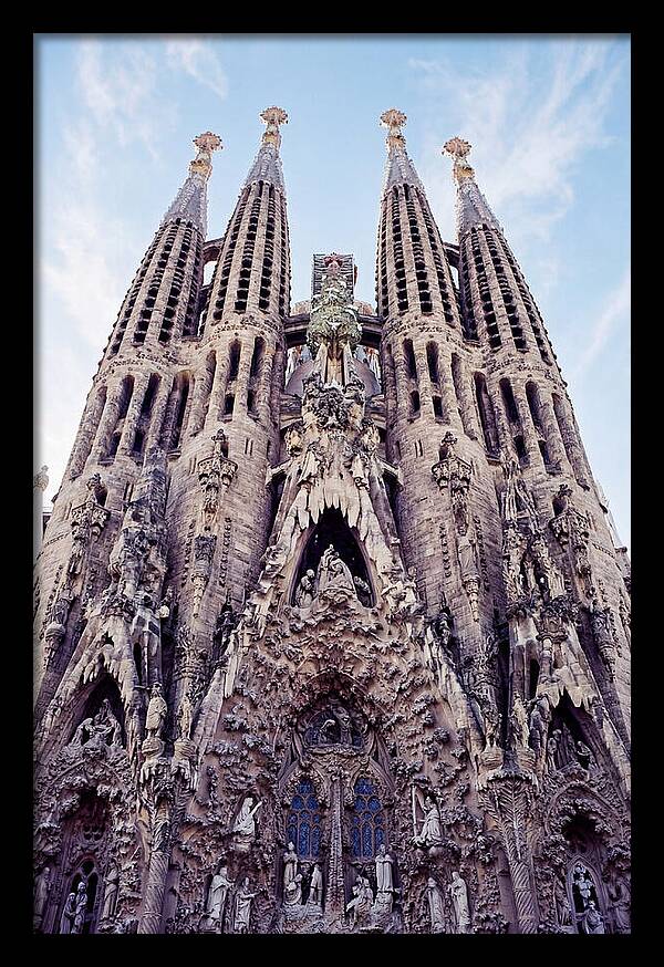 Majestic Perspective Of Sagrada Familia