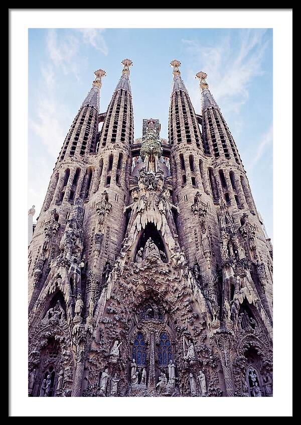 Majestic Perspective Of Sagrada Familia