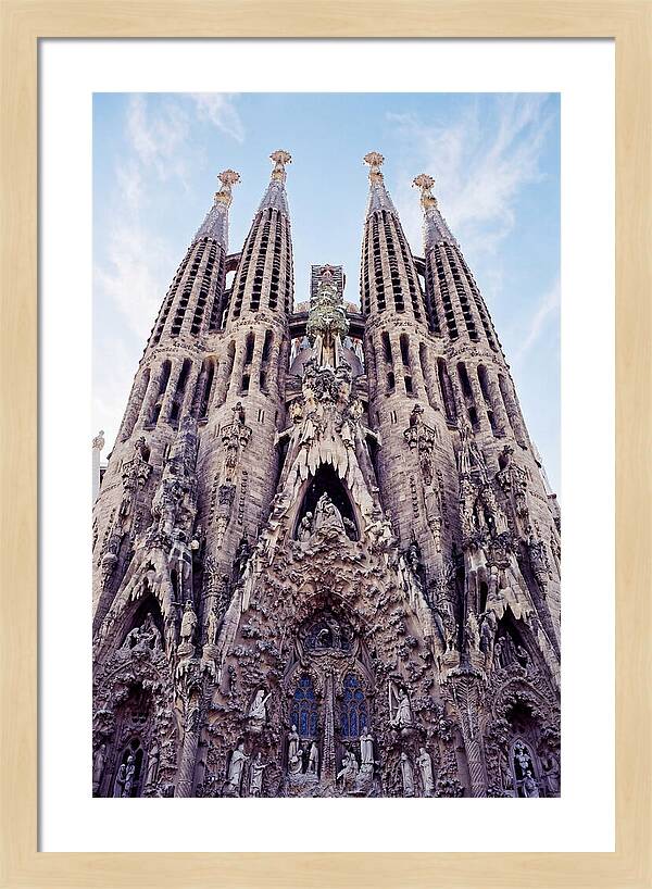 Majestic Perspective Of Sagrada Familia