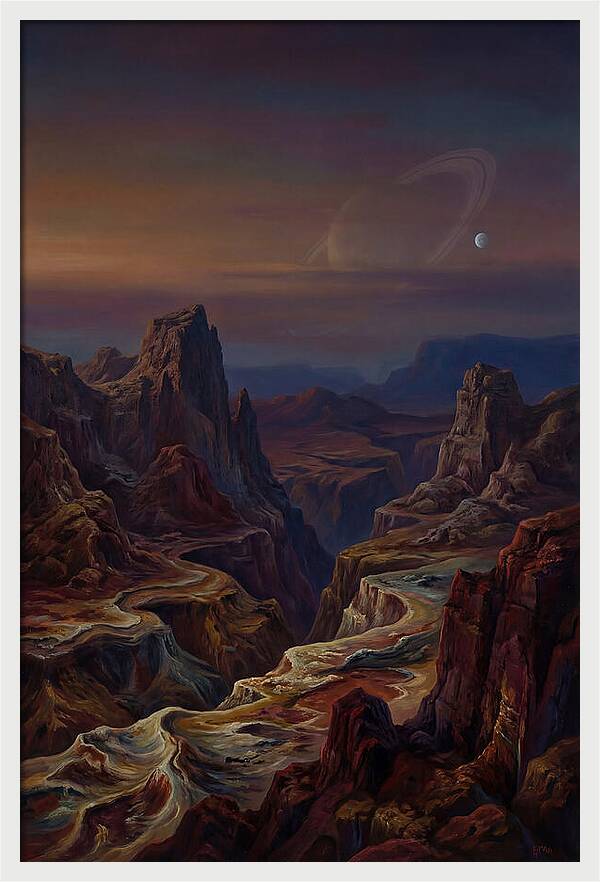 Majestic Planetary Landscape