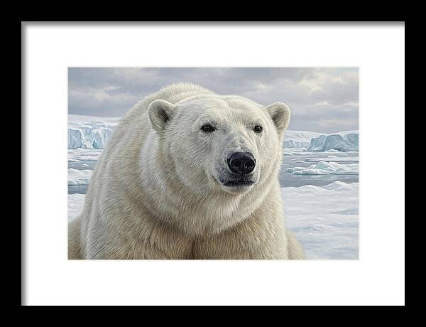 Majestic Polar Bear Portrait
