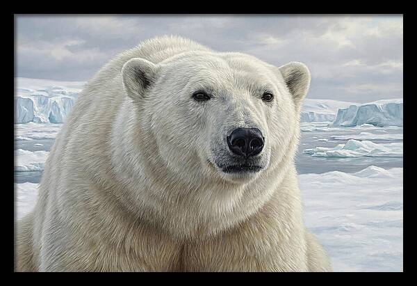Majestic Polar Bear Portrait