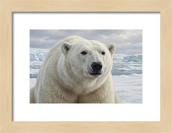 Majestic Polar Bear Portrait