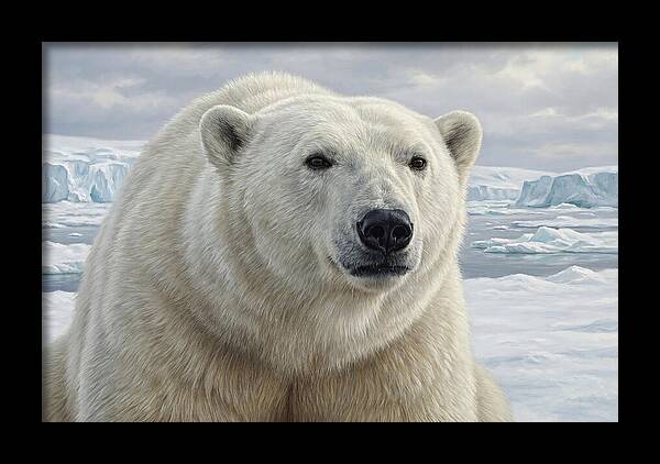 Majestic Polar Bear Portrait