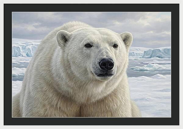 Majestic Polar Bear Portrait
