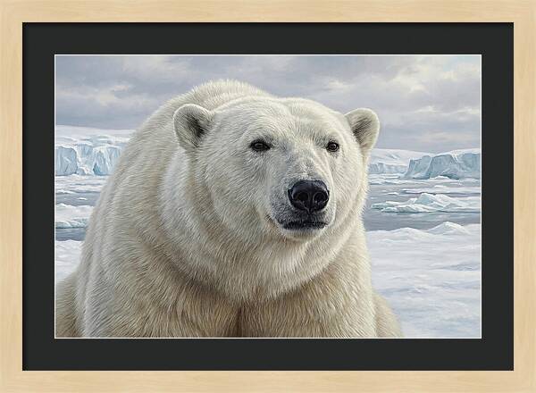 Majestic Polar Bear Portrait