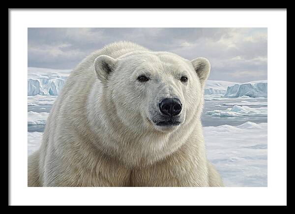 Majestic Polar Bear Portrait