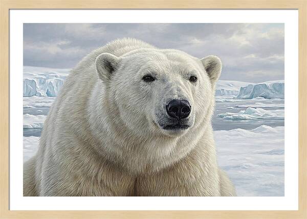 Majestic Polar Bear Portrait