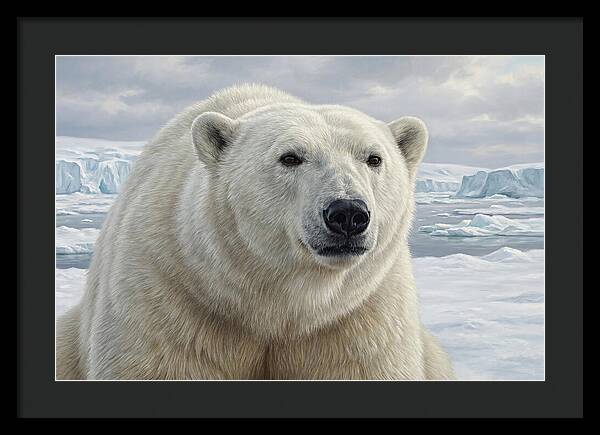 Majestic Polar Bear Portrait