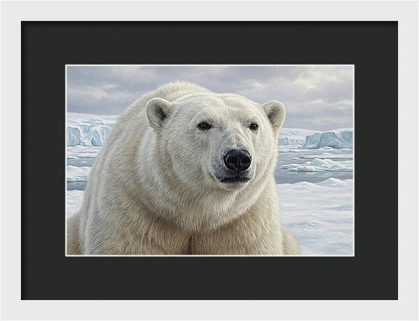 Majestic Polar Bear Portrait