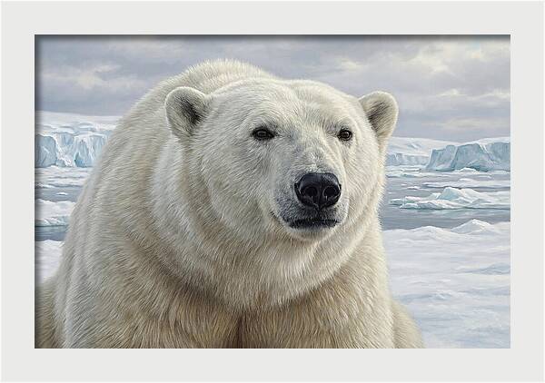 Majestic Polar Bear Portrait