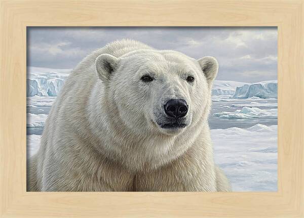 Majestic Polar Bear Portrait