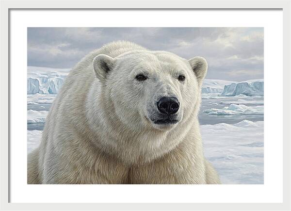 Majestic Polar Bear Portrait